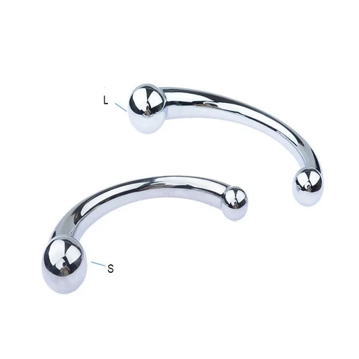 Double 5858 Hook Stainless Steel Ended Anal Elegant 0702